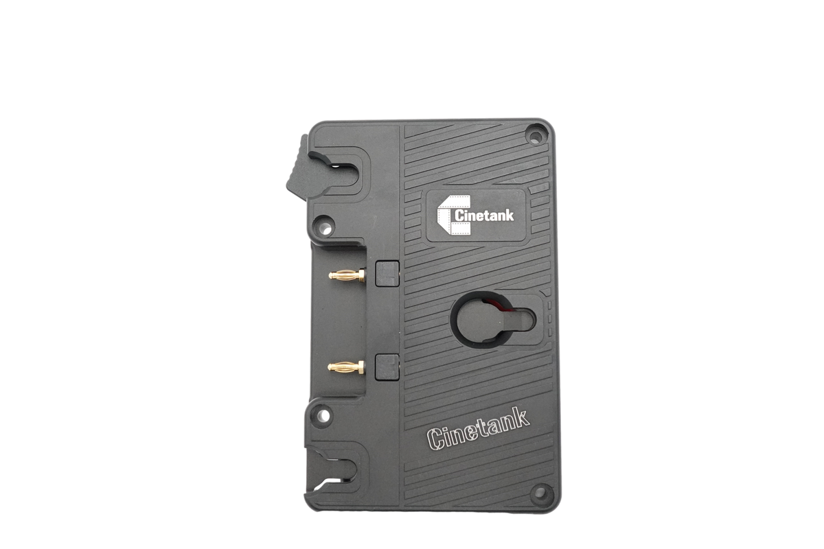 CINETANK 7075 Aluminum Alloy Gold Mount Female Plate with Flying Leads